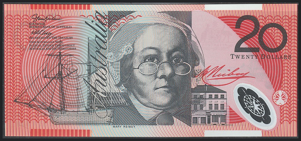 billets oceanie australie aus 59a 20d gh 02624600 r