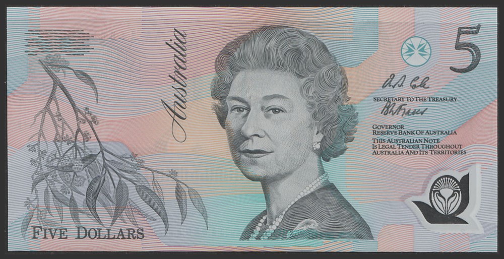 AUS-50a_5D_AA 24600611_R billets oceanie australie aus 50a 5d aa 24600611 r