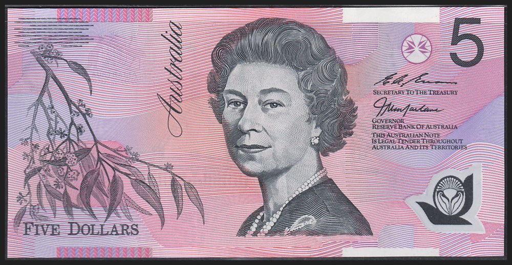 AUS-51c2_5D_GI 97925638_R billets oceanie australie aus 51c2 5d gi 97925638 r