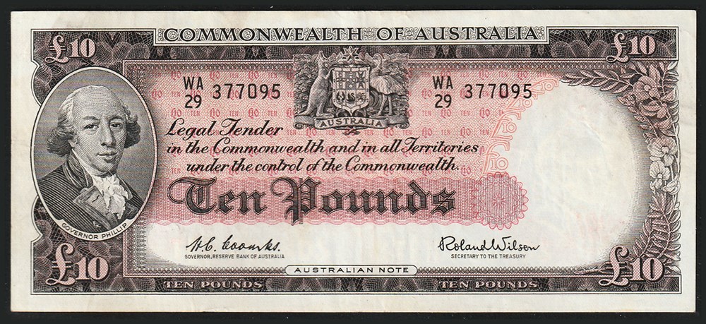 billets oceanie australie aus 36 10p wa29 377095 r