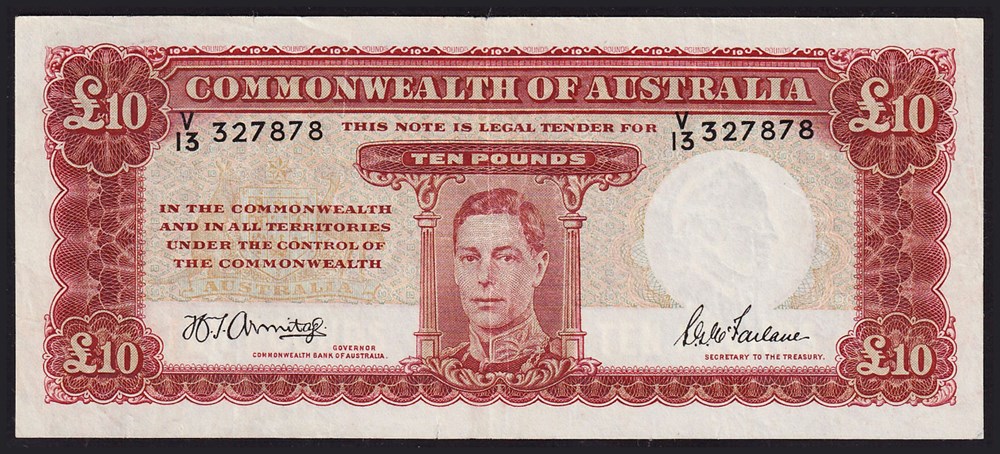 billets oceanie australie aus 28b 10p v13 327878 r