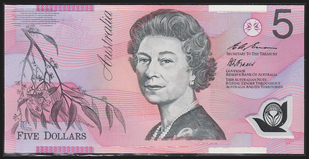 AUS-51aR_5D_CG 96000450_R billets oceanie australie aus 51ar 5d cg 96000450 r