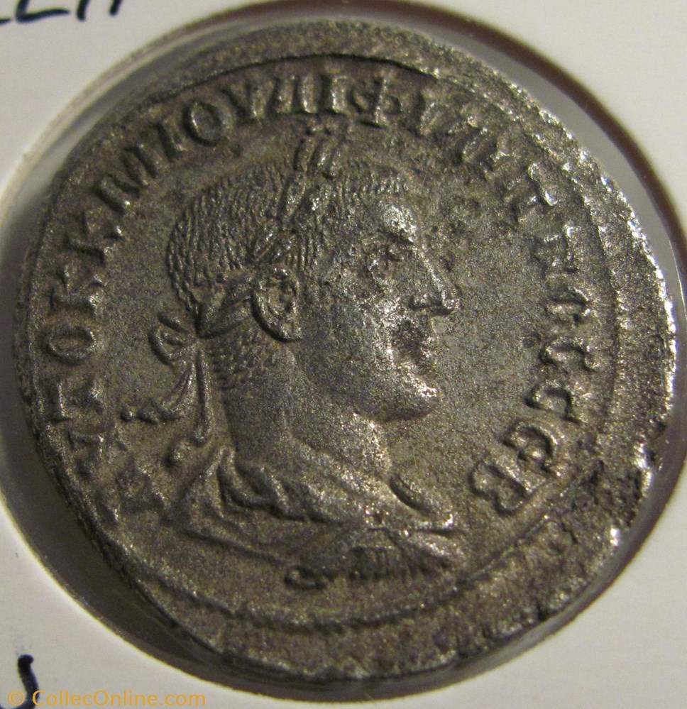 Philip II, Bi TetraDrachma, 249AD coin ancient to roman imperial philip ii bi tetradrachma 249ad