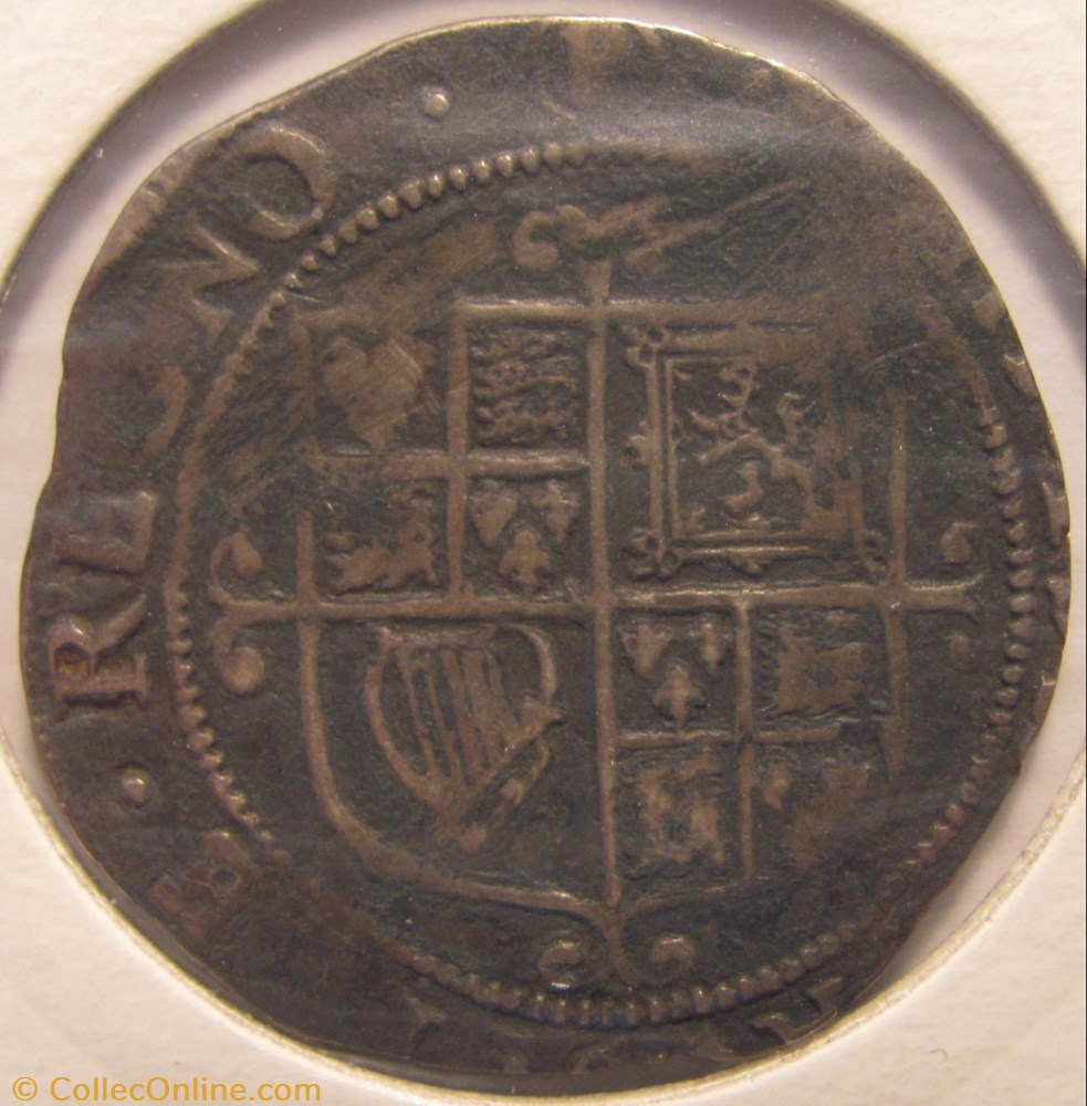 Charles I, 1643-1644, AR Shilling coin charles i 1643 1644 ar shilling