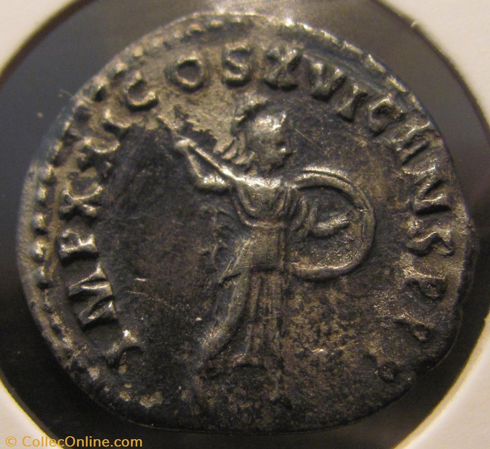Domitian, AR Denarius coin ancient b c to roman domitian ar denarius