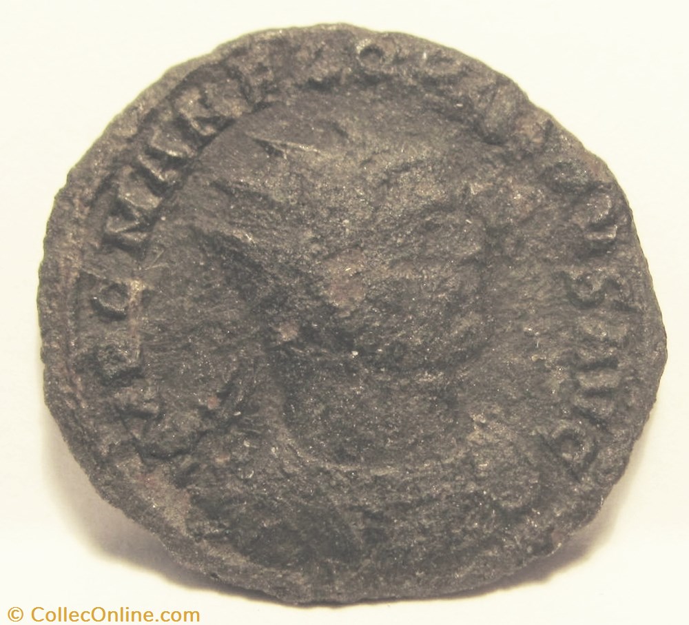 Florianus 276 AD, AE ant coin ancient b c to roman florianus 276 ad ae ant