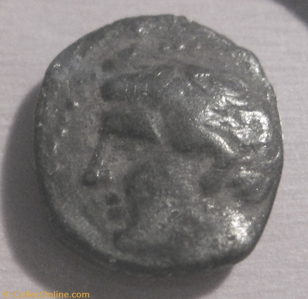 Gaul Messalia, AR Obol coin ancient c to gaul messalia ar obol