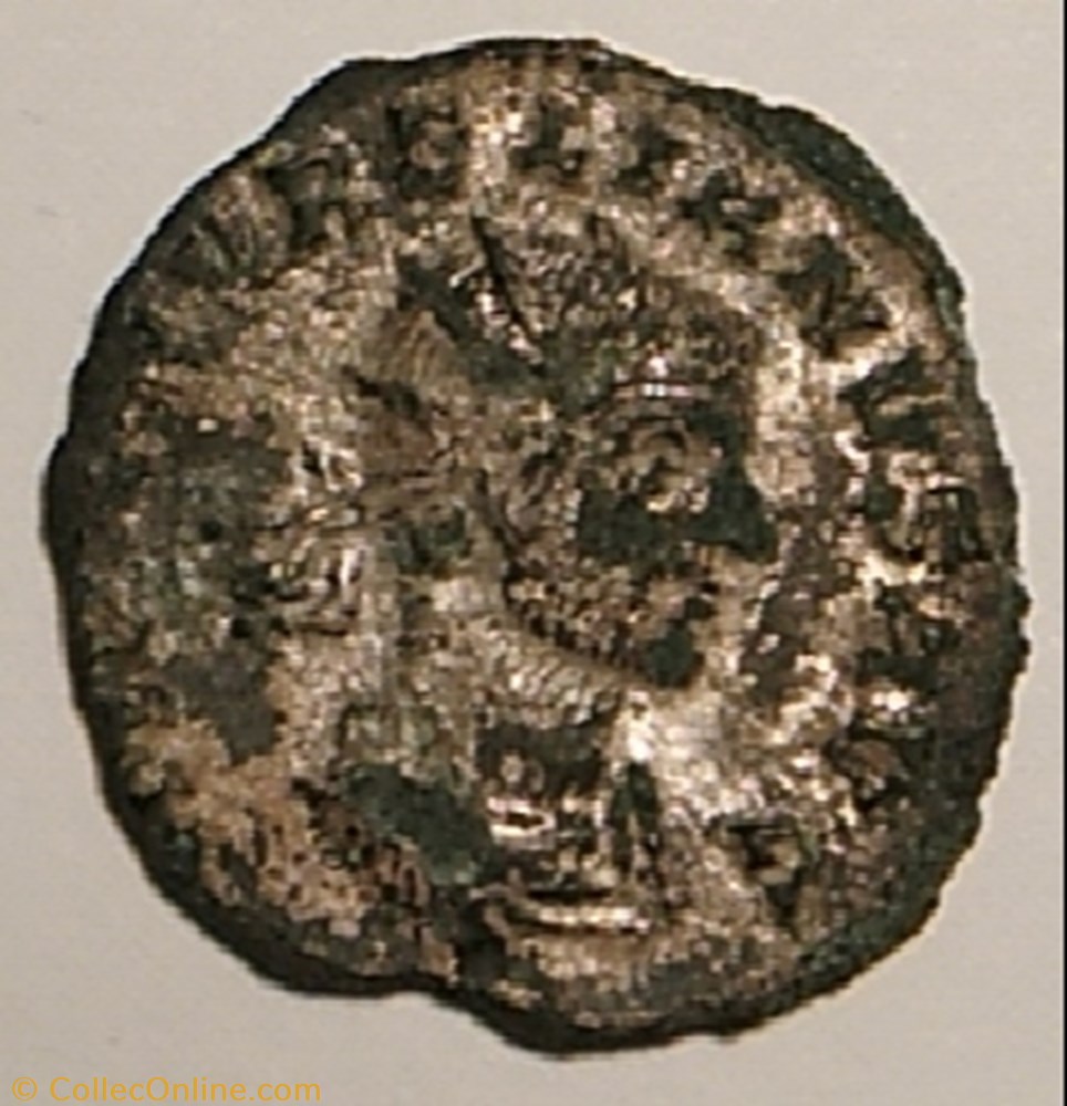 Aurelian, 270-275 AD, AE Ant (silvered) coin ancient b c to roman imperial aurelian 270 275 ad ae ant silvered