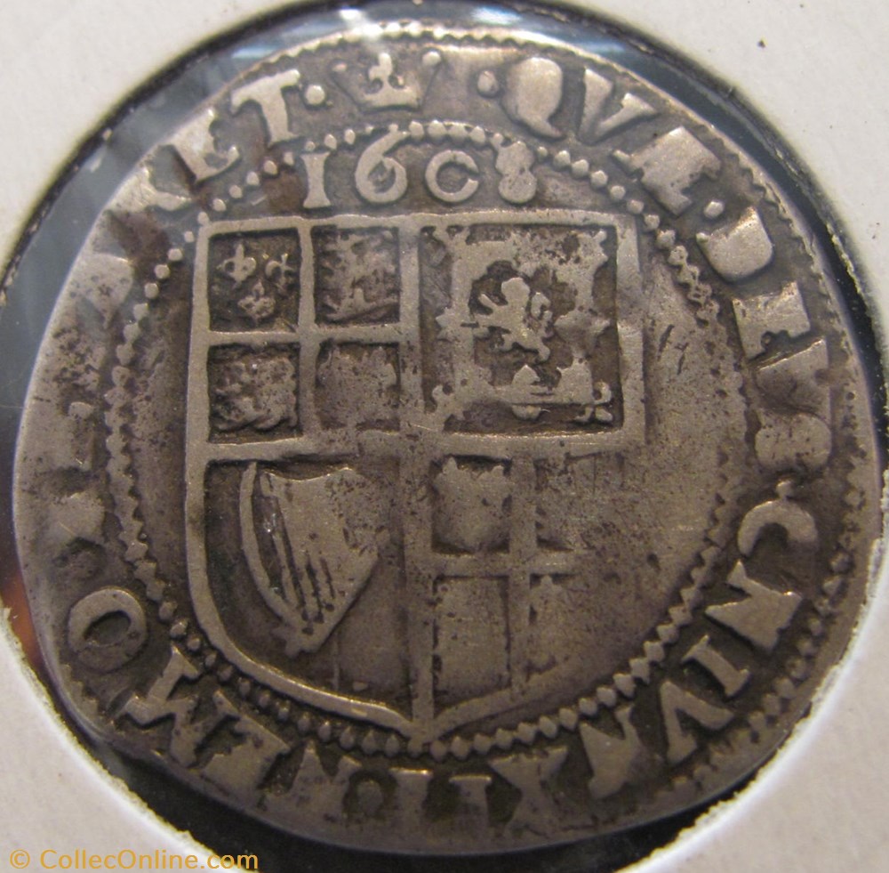 coin james i 1606 sixpence