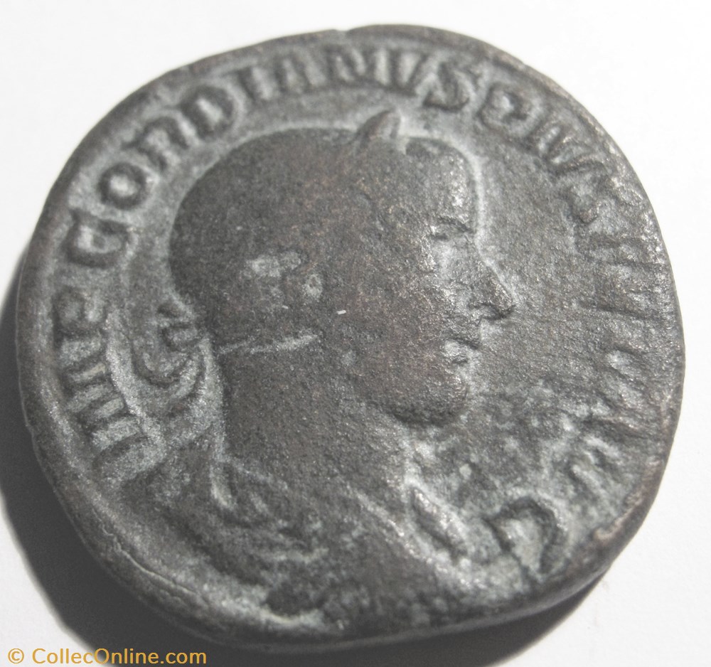 Gordian III, Sestertius, 241AD coin ancient b c to roman imperial gordian iii sestertius 241ad