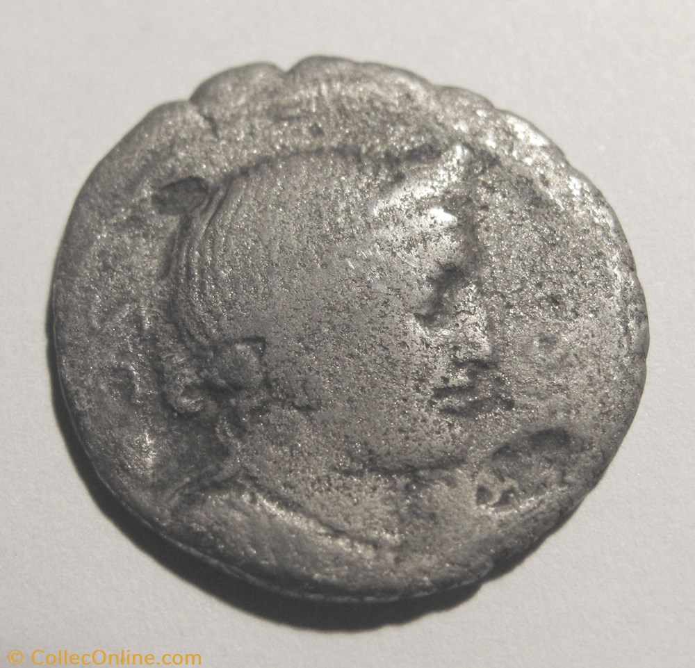 L. Farsules Mensor, AR Drachma coin ancient b to roman l farsules mensor ar drachma