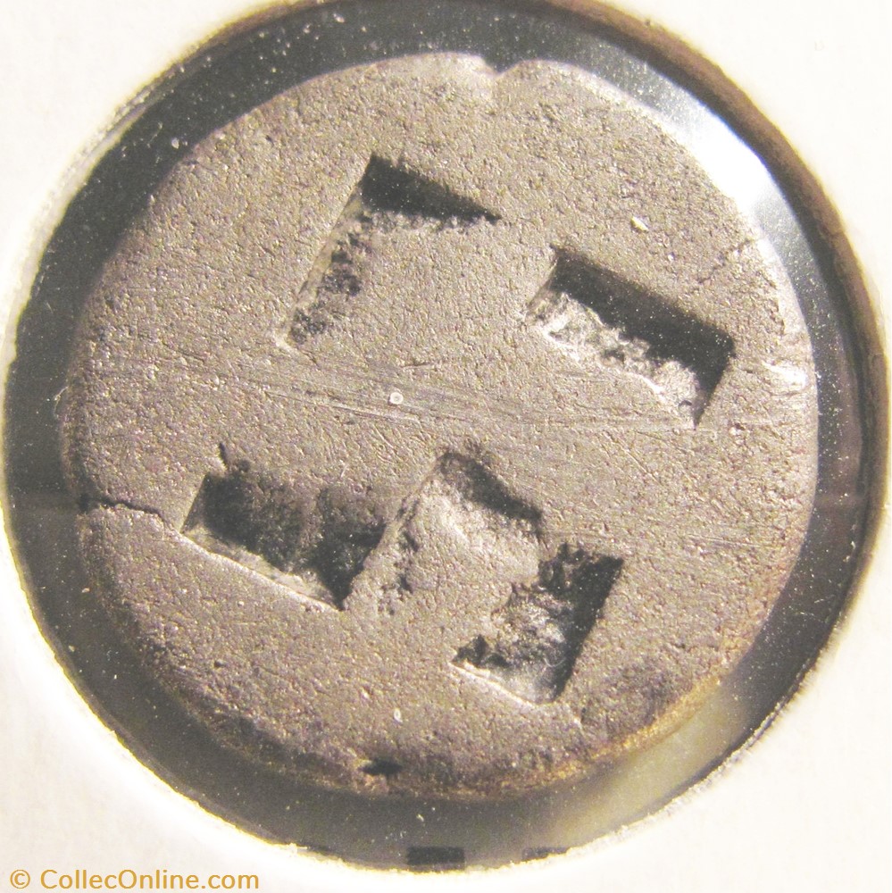 Thasos Naked Satyr coin ancient b c to thasos naked satyr