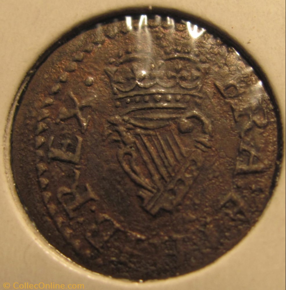 coin charles i farthing 1625 1634