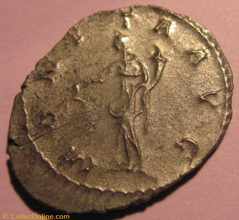 coin ancient b c to roman imperial postumus 260 268 ad ar ant
