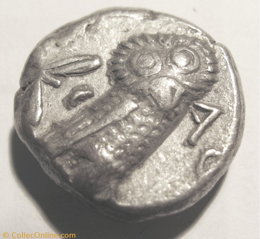 Attica Owl Tetradrachma coin ancient b to attica owl tetradrachma