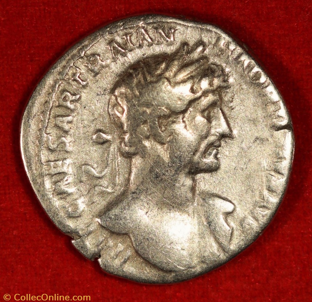 Hadrian, 117-138 AD, AR Denarius coin ancient b c to roman imperial hadrian 117 138 ad ar denarius