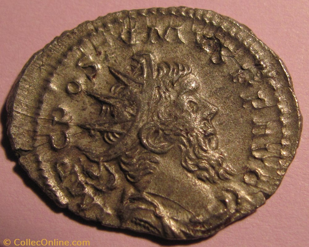 coin ancient b c to roman imperial postumus 260 268 ad ar ant