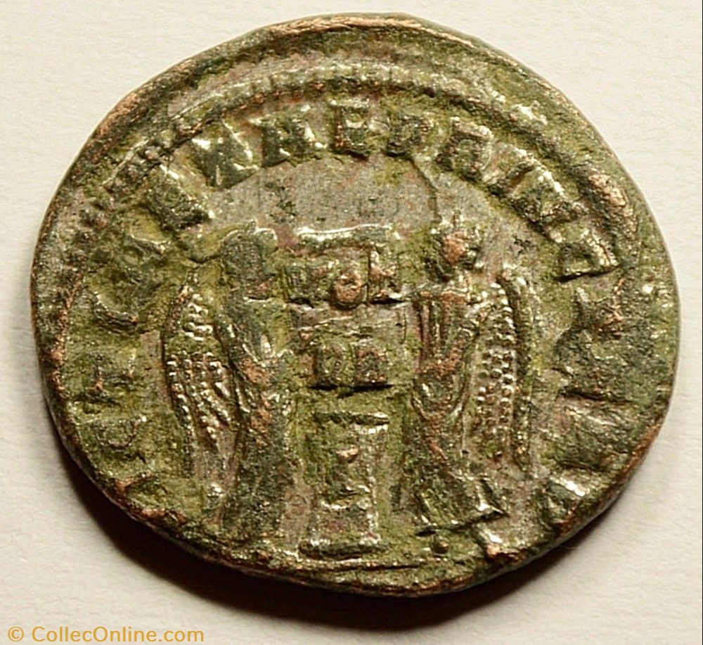 Crispus 316-326 AD AE silvered Follis coin ancient b to roman crispus 316 326 ad ae silvered follis