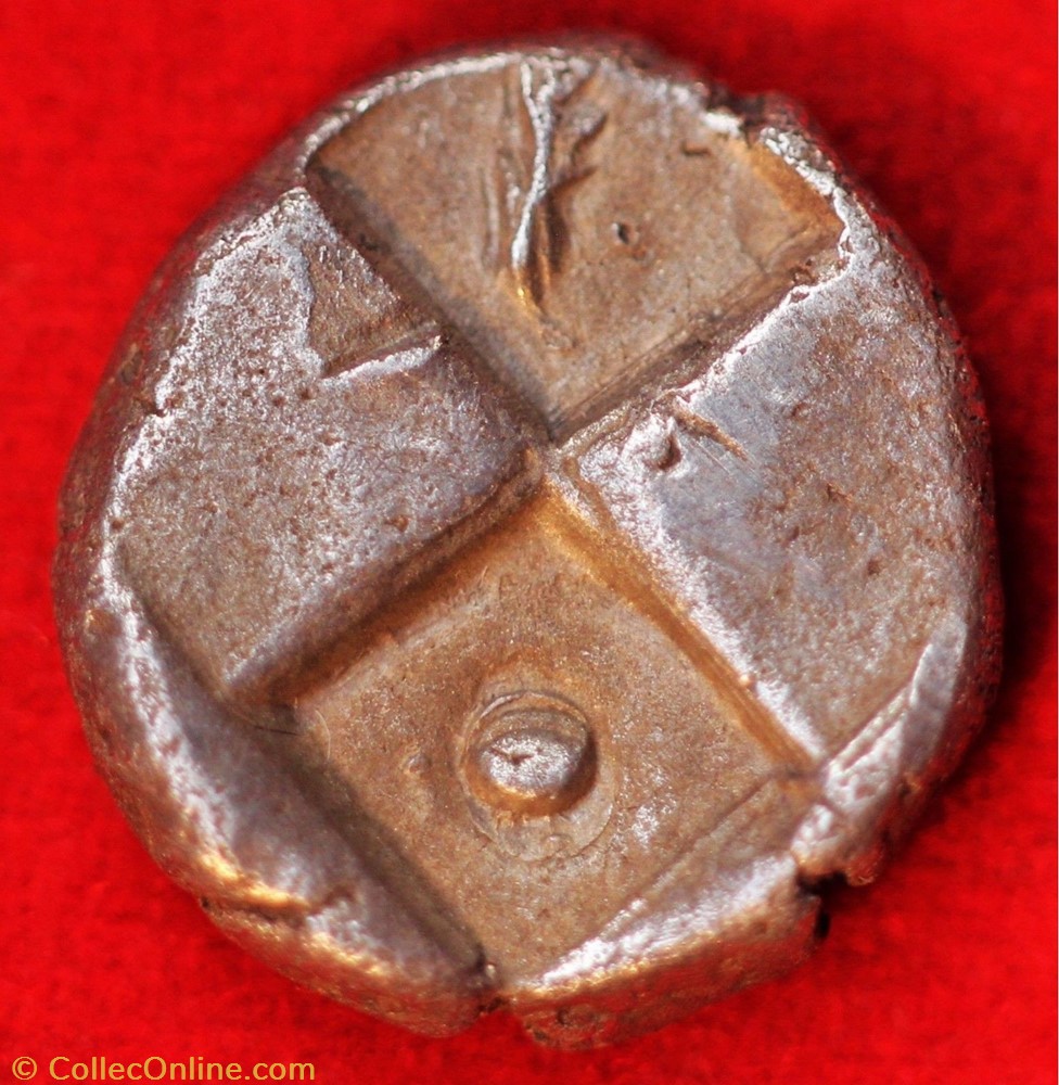 Thrace Hemidrachma coin ancient b to thrace hemidrachma