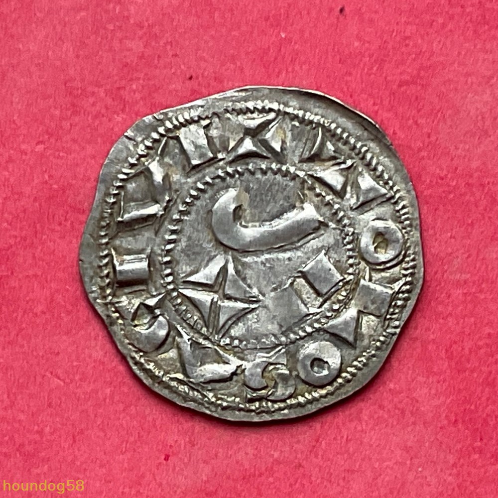 monnaies europe medievale france feodales comte de toulouse denier guillaume iv