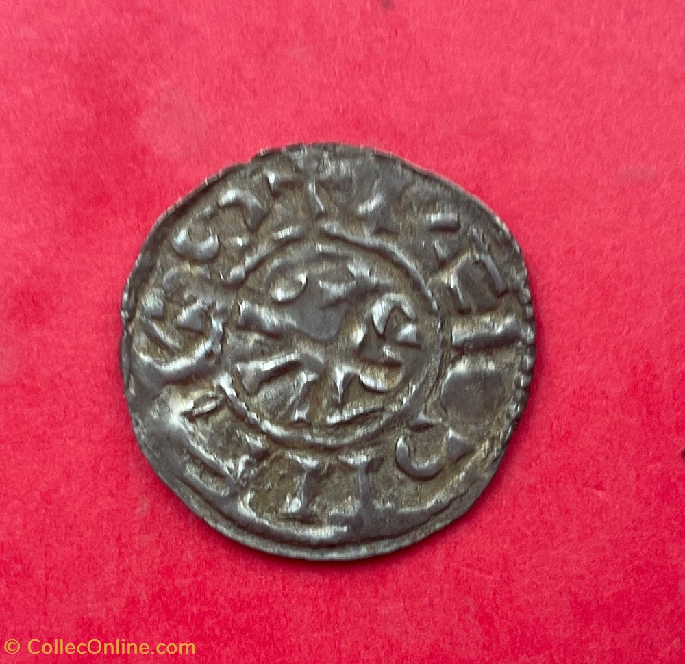 monnaies europe medievale france feodales comte de scodingues denier anonyme