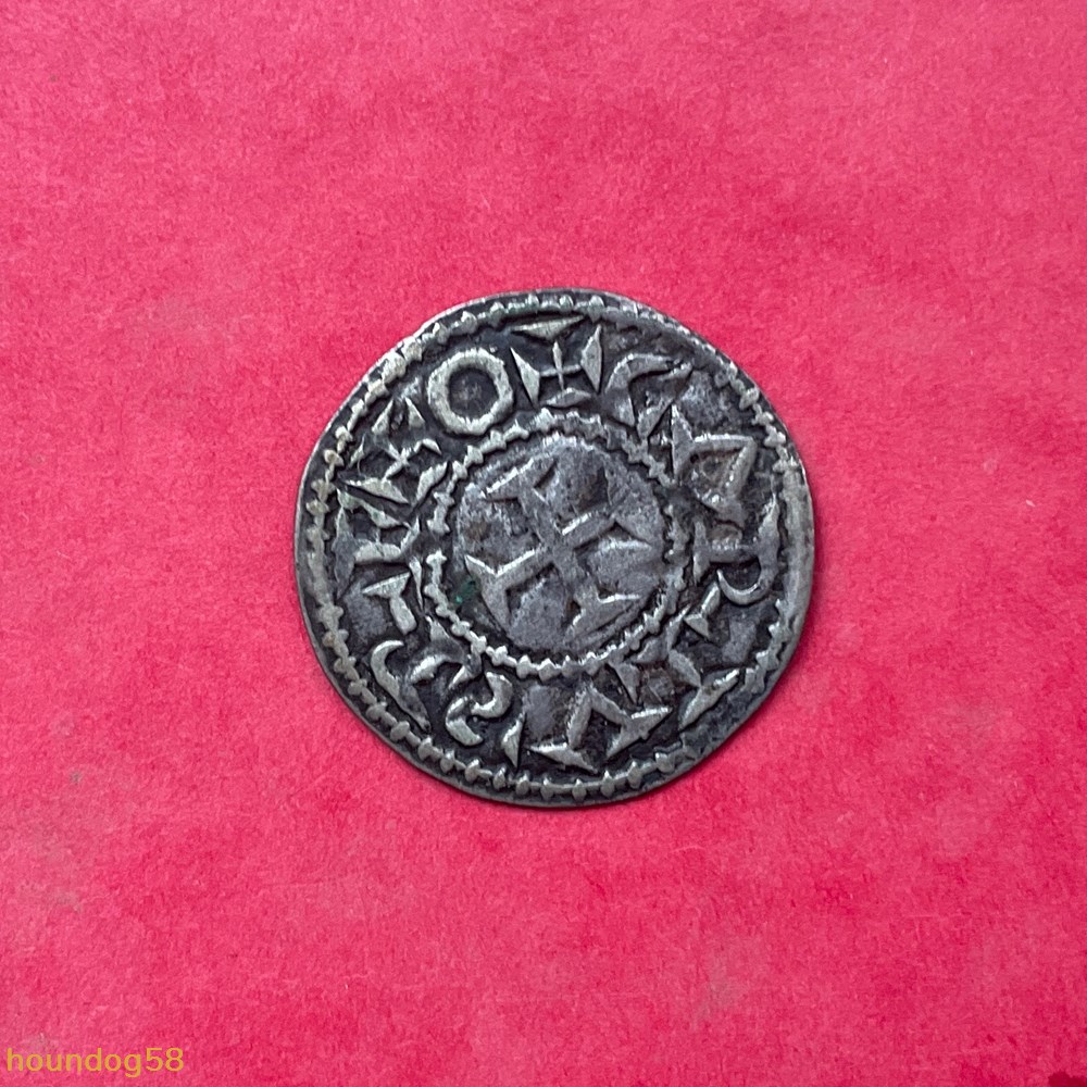 monnaies europe medievale france feodales comte de poitou denier anonyme de melle