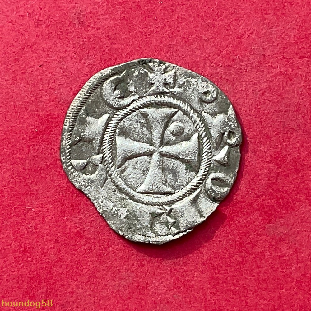 Comté de Forcalquier denier Guillaume V de Sabran monnaies europe medievale france feodales comte de forcalquier denier guillaume v de sabran