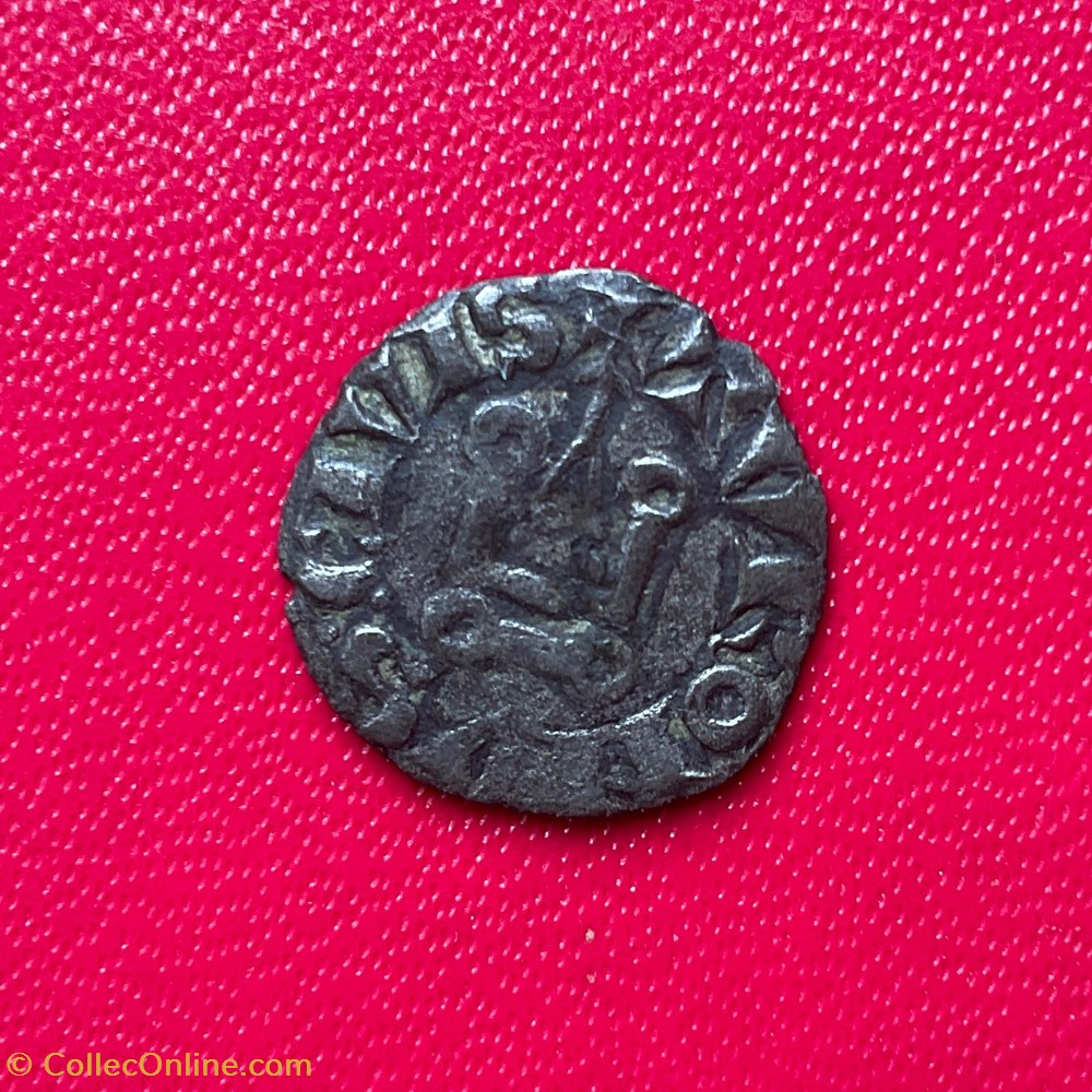 Obole Tournois Louis IX monnaies europe medievale a france royales obole tournois louis ix