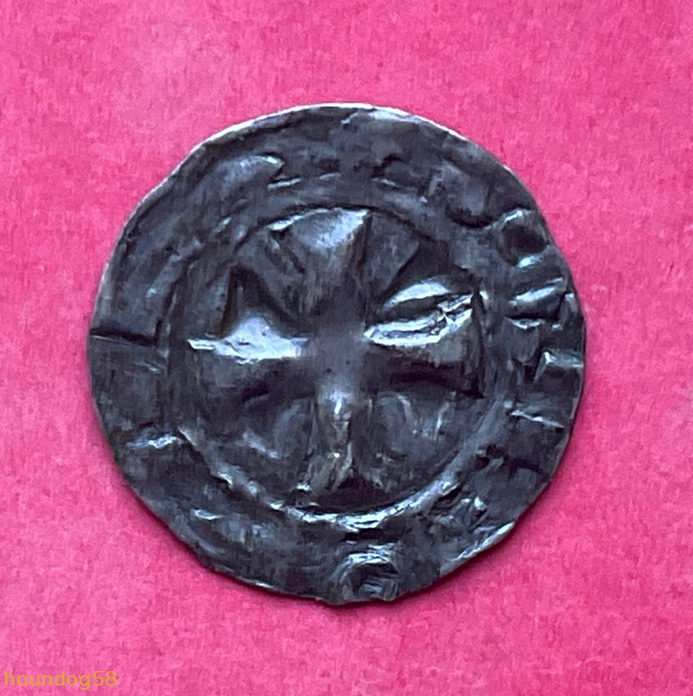 monnaies europe medievale france feodales eveche du puy denier anonyme vers l an 1000