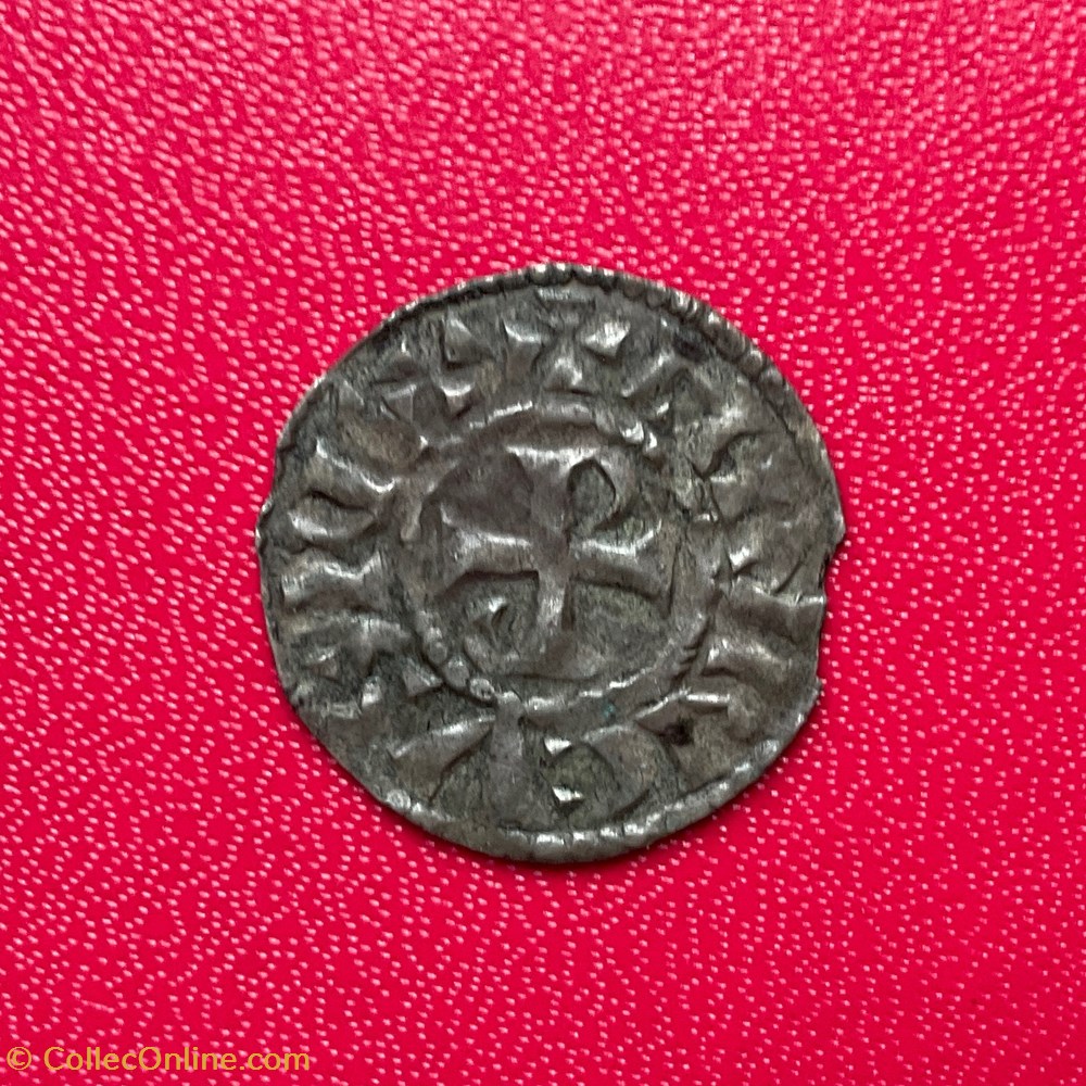 Denier Chalon monnaies europe medievale france royales denier chalon