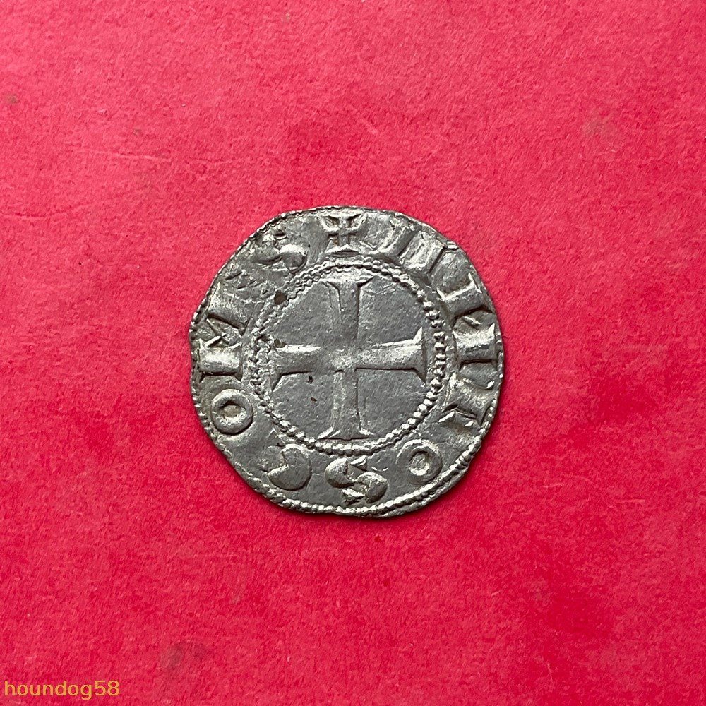 Denier comté de Saint-Gilles Alphonse Jourdain monnaies europe medievale france feodales denier comte de saint gilles alphonse jourdain