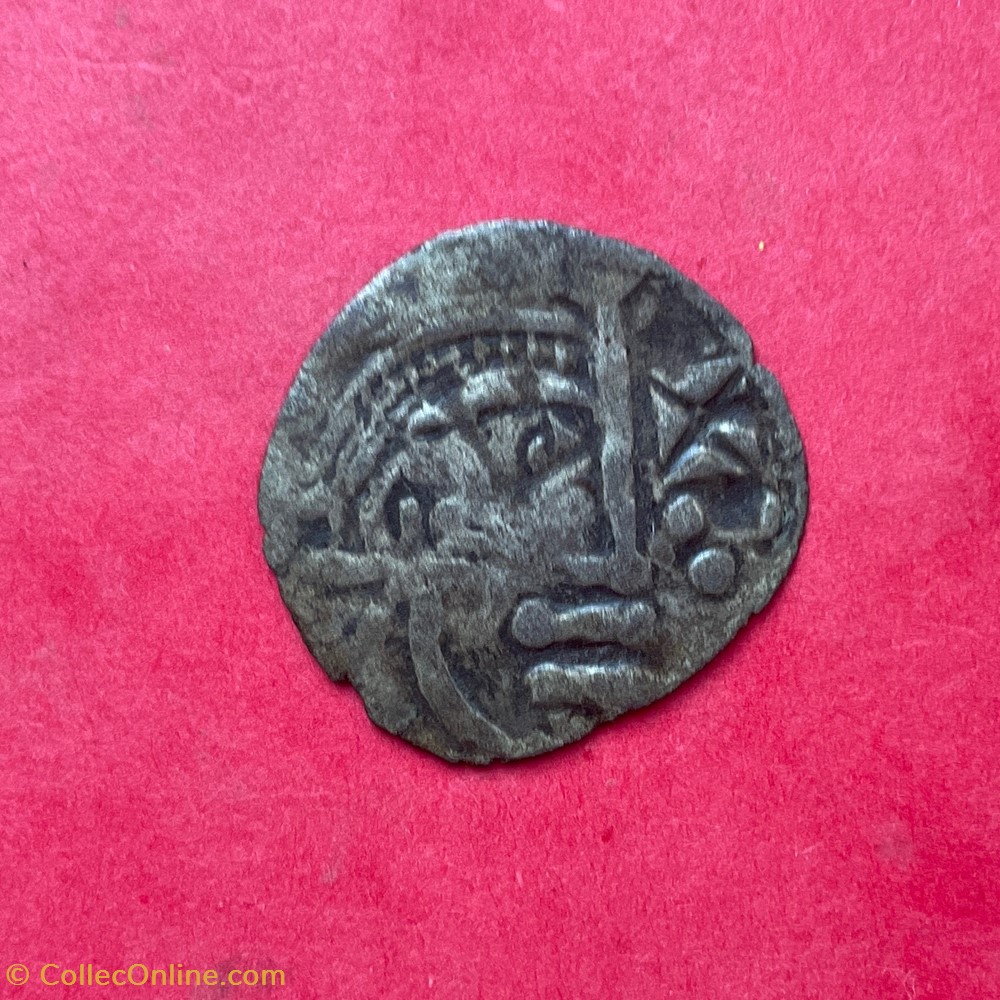 Seigneurie de Celles sur Cher denier Robert I monnaies europe medievale a france feodales seigneurie de celles sur cher denier robert i