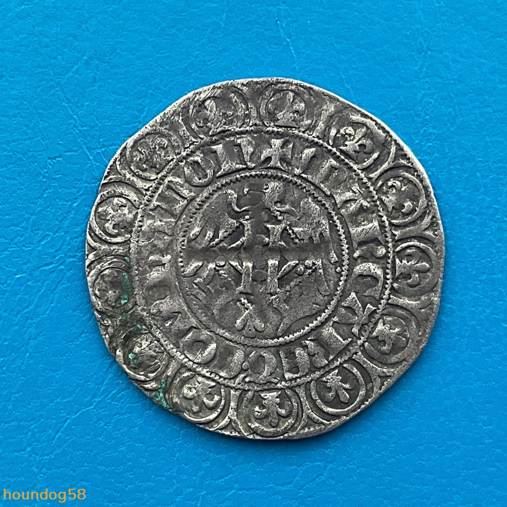 Comté de Hainaut plaque argent Marguerite II d’Avesnes monnaies europe medievale france feodales comte de hainaut plaque argent marguerite ii d avesnes