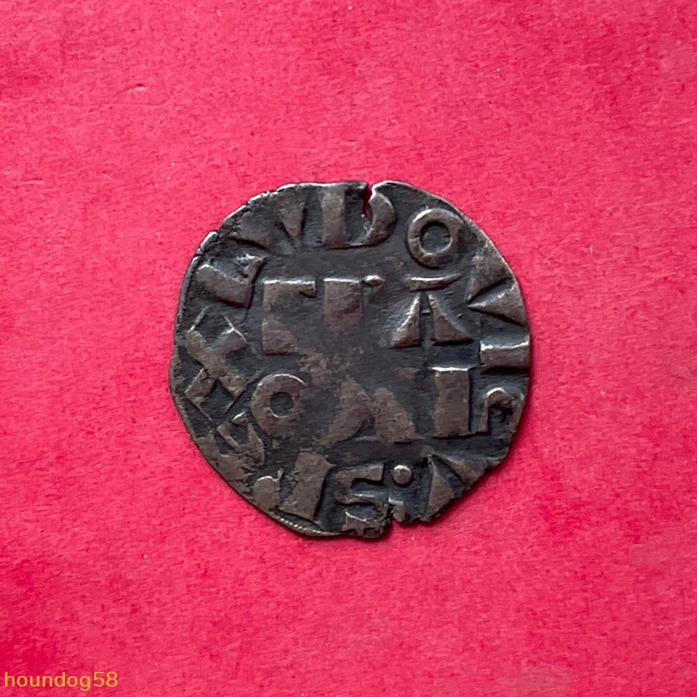 monnaies europe medievale france royales louis vii denier parisis 3 eme type