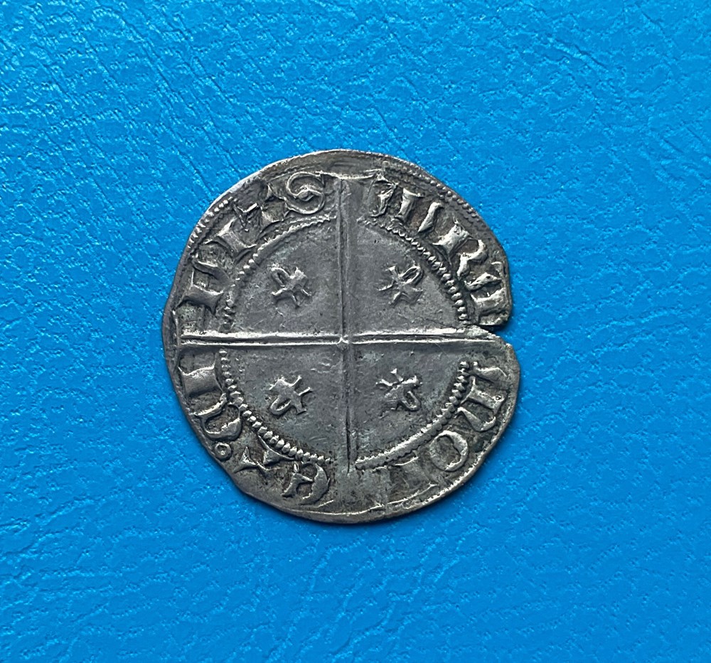 Principauté d’Orange Raymond IV Carlin d’argent monnaies europe medievale france feodales principaute d orange raymond iv carlin d argent