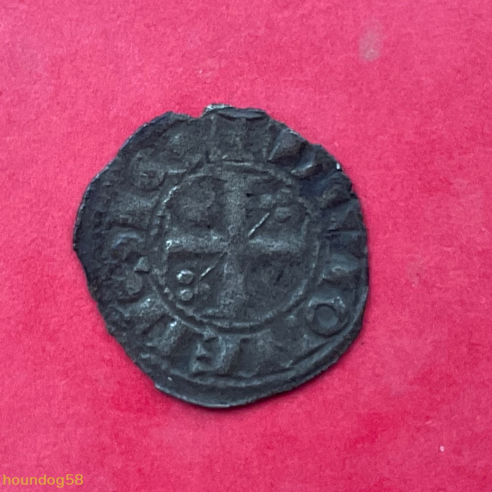 Duché de Bourgogne denier Hugues V monnaies europe medievale a france feodales duche de bourgogne denier hugues v