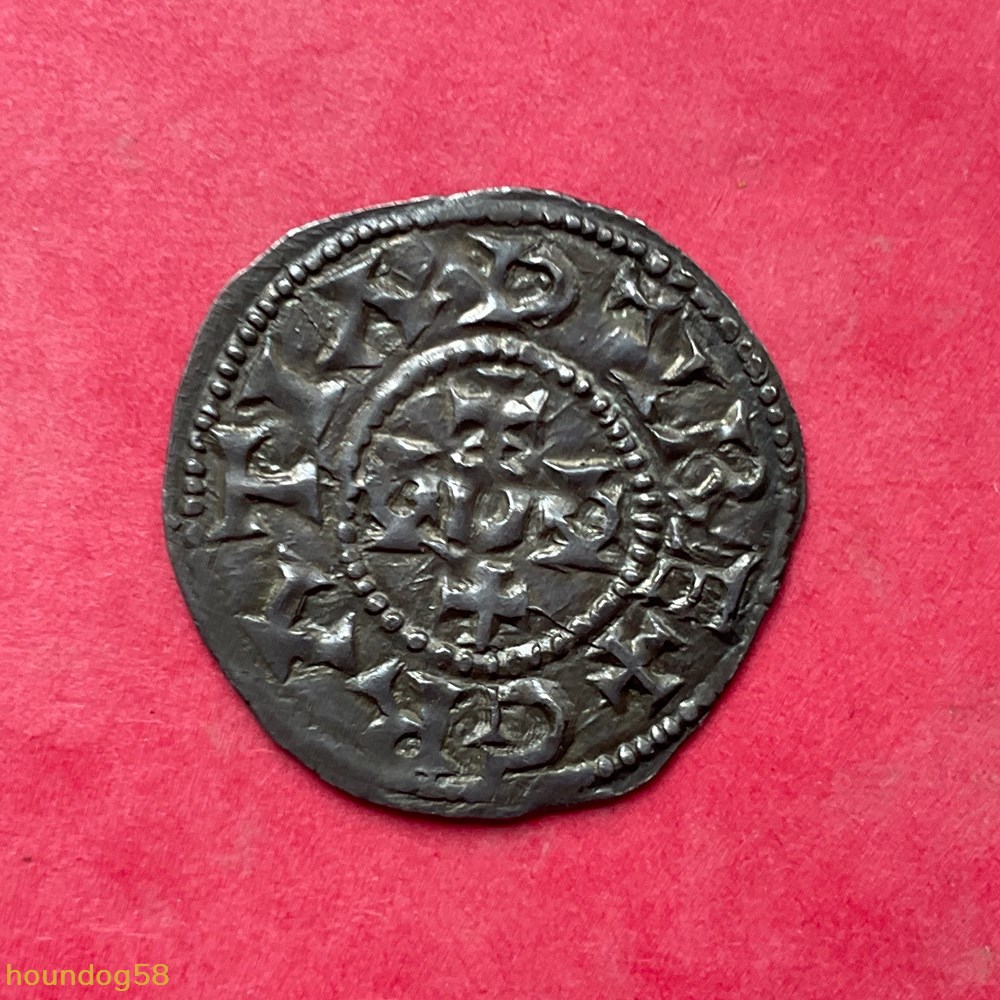 monnaies europe medievale france feodales vicomte de limoges denier argent anonyme