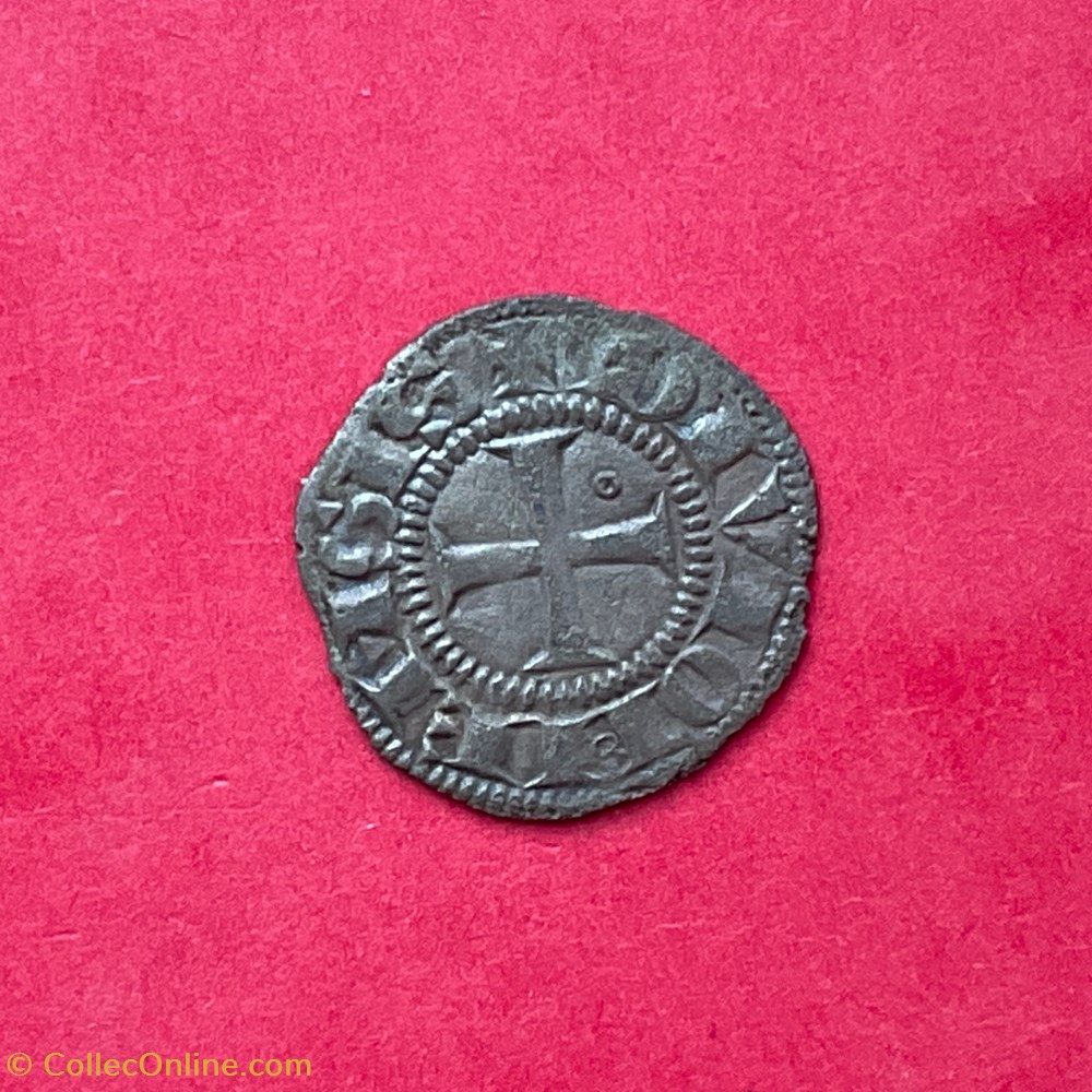 Duché de Bourgogne denier Robert II monnaies europe medievale a france feodales duche de bourgogne denier robert ii