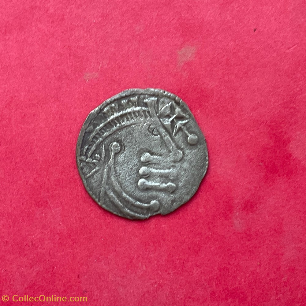 monnaies europe medievale france feodales comte de blois denier thibaut le tricheur ou eudes ier