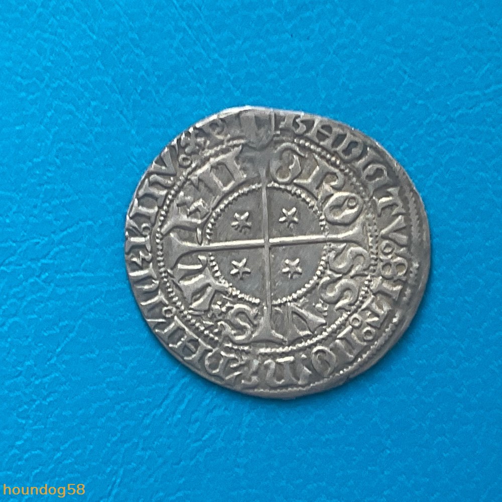 monnaies europe medievale france feodales eveche de metz gros au saint etienne agenouille