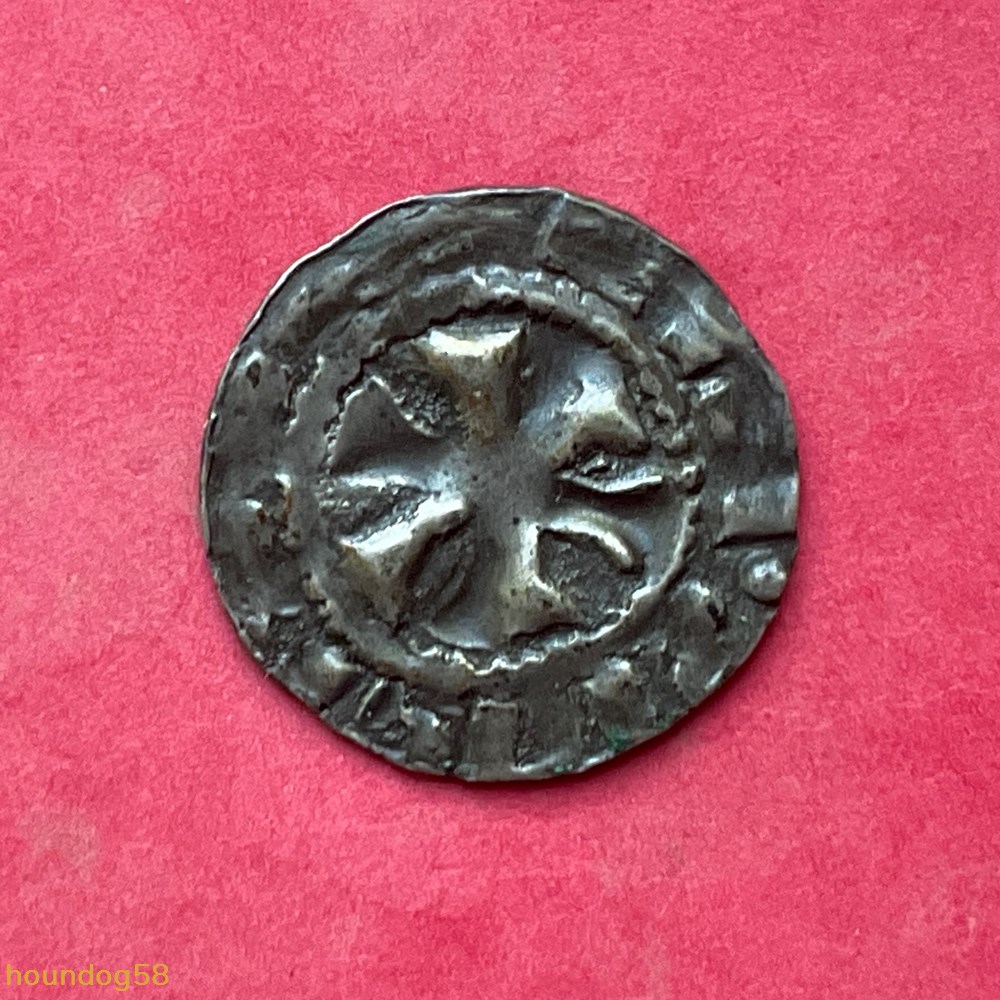 monnaies europe medievale france feodales eveche du puy denier anonyme vers l an 1000