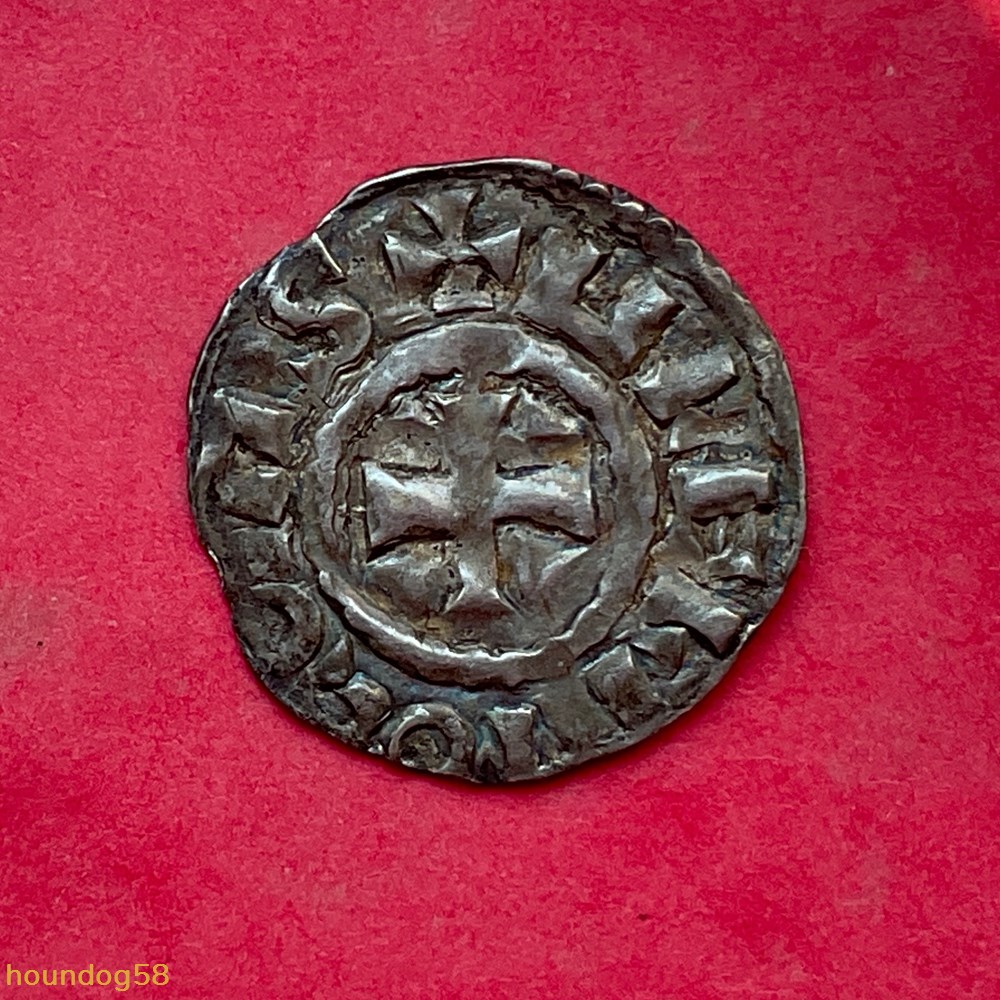 Comté de Brioude denier anonyme au nom de Guillaume monnaies europe medievale france feodales comte de brioude denier anonyme au nom de guillaume