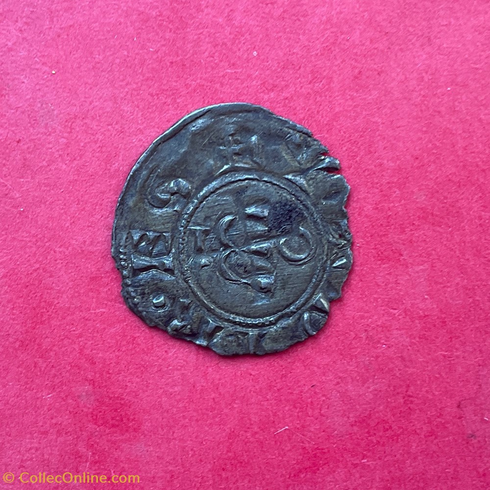 Seigneurie d’Issoudun denier anonyme fin XIeme siècle monnaies europe medievale france feodales seigneurie d issoudun denier anonyme fin xieme siecle