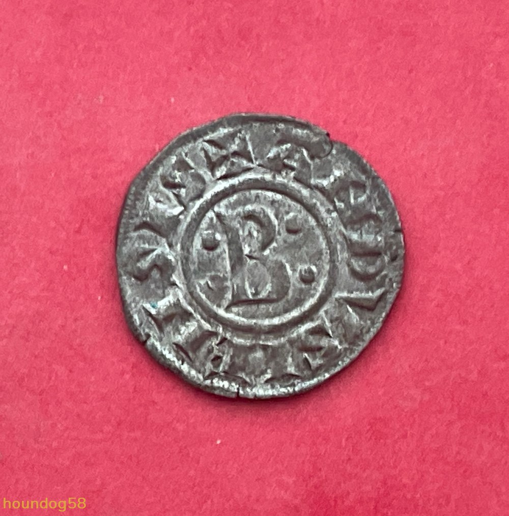 monnaies europe medievale france feodales seigneurie anduze et sauve denier bernard