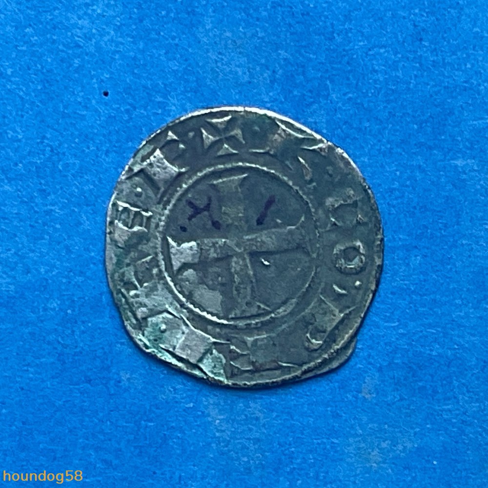 Comté de Provence Charles I d’Anjou denier tournois 3947 monnaies europe medievale france feodales comte de provence charles i d anjou denier tournois 3947