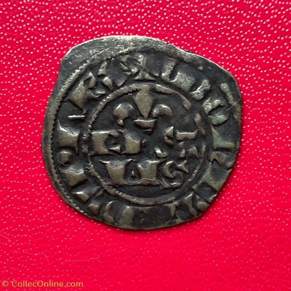monnaies europe medievale france royales double parisis 1ere emission philippe iv
