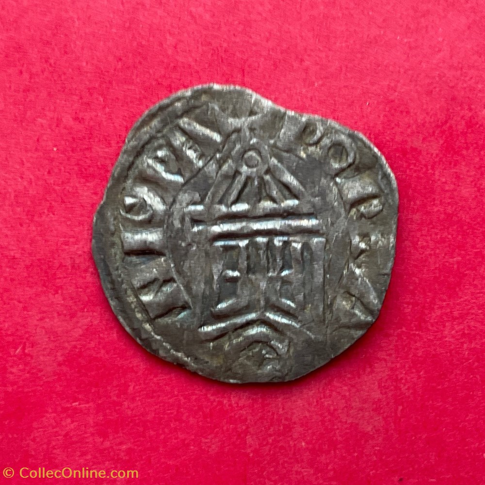 monnaies europe medievale france feodales denier dit a la porte noire eveche de besancon