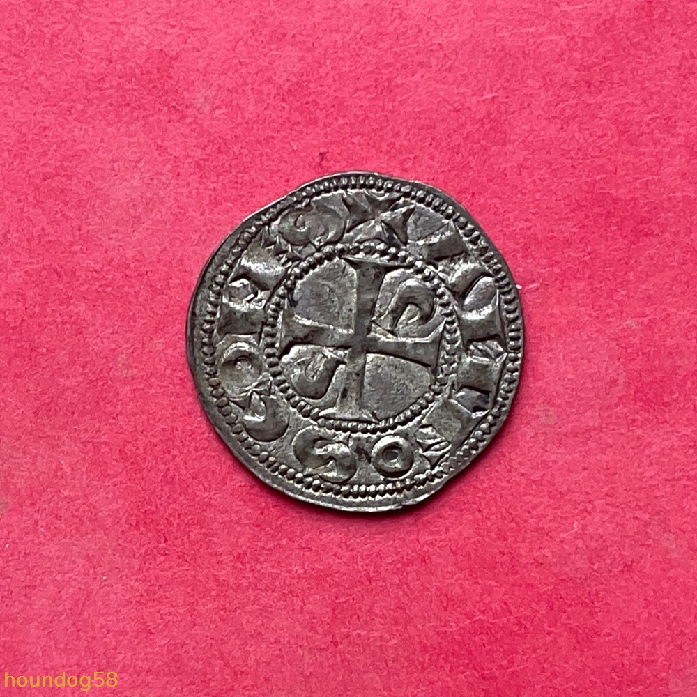 Comté de Toulouse denier Alphonse Jourdain monnaies europe medievale france feodales comte de toulouse denier alphonse jourdain
