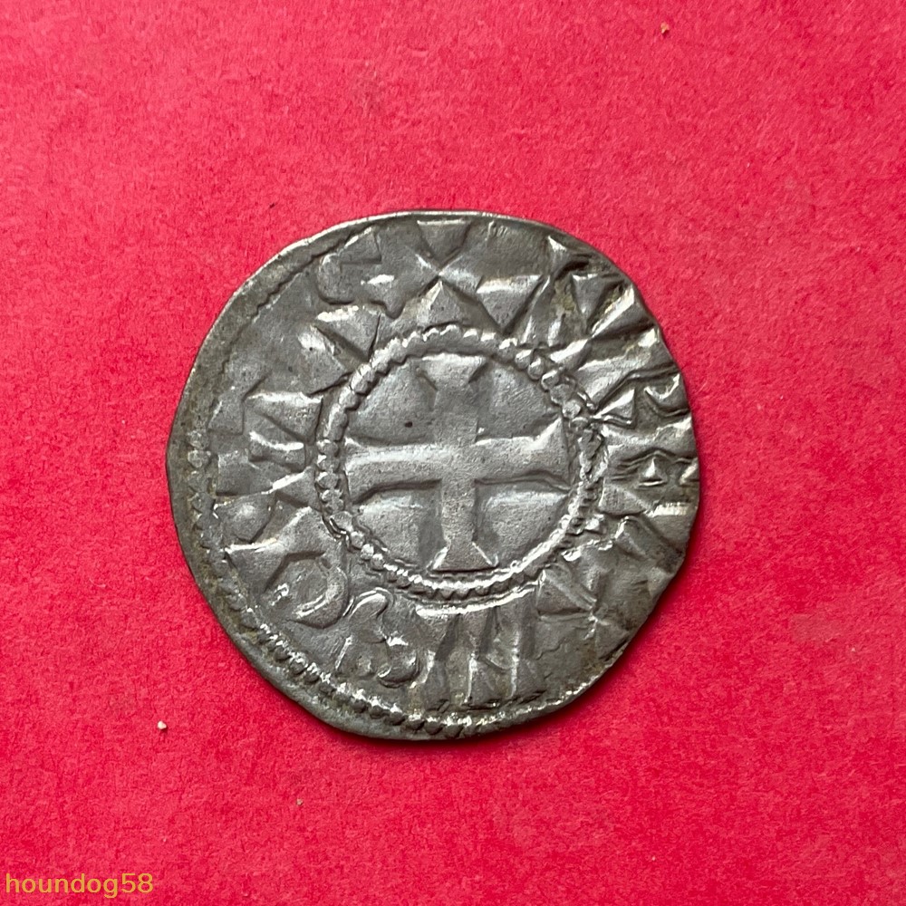 monnaies europe medievale france feodales eveche orleans denier