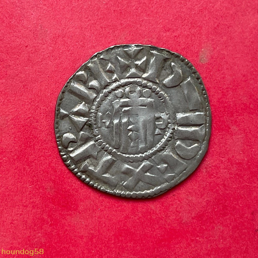monnaies europe medievale france feodales eveche orleans denier